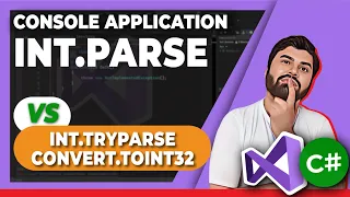 C tutorial series int Parse vs Convert ToInt32 and int Parse vs int TryParse