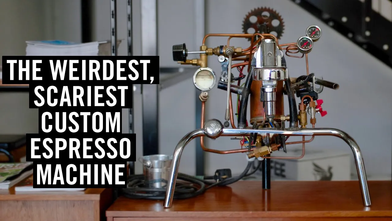The Weirdest & Scariest Custom Espresso Machine I Own