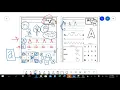 Letter Aa writing lesson