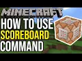 How To Use Scoreboard Command In Minecraft