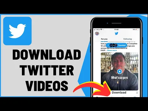 Download MP3 How To Download Twitter Videos To Gallery (2023)