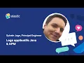 Java APM Application Logs ElasticFR Meetup