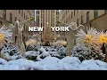 Download Lagu NYC 7AM Snow Walk in Manhattan Snowfall in New York City 4K Snow Ambience NYC White Christmas 2024