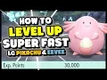How to level up SUPER FAST in Pokemon Lets Go Pikachu and Eevee - Easy Level 100