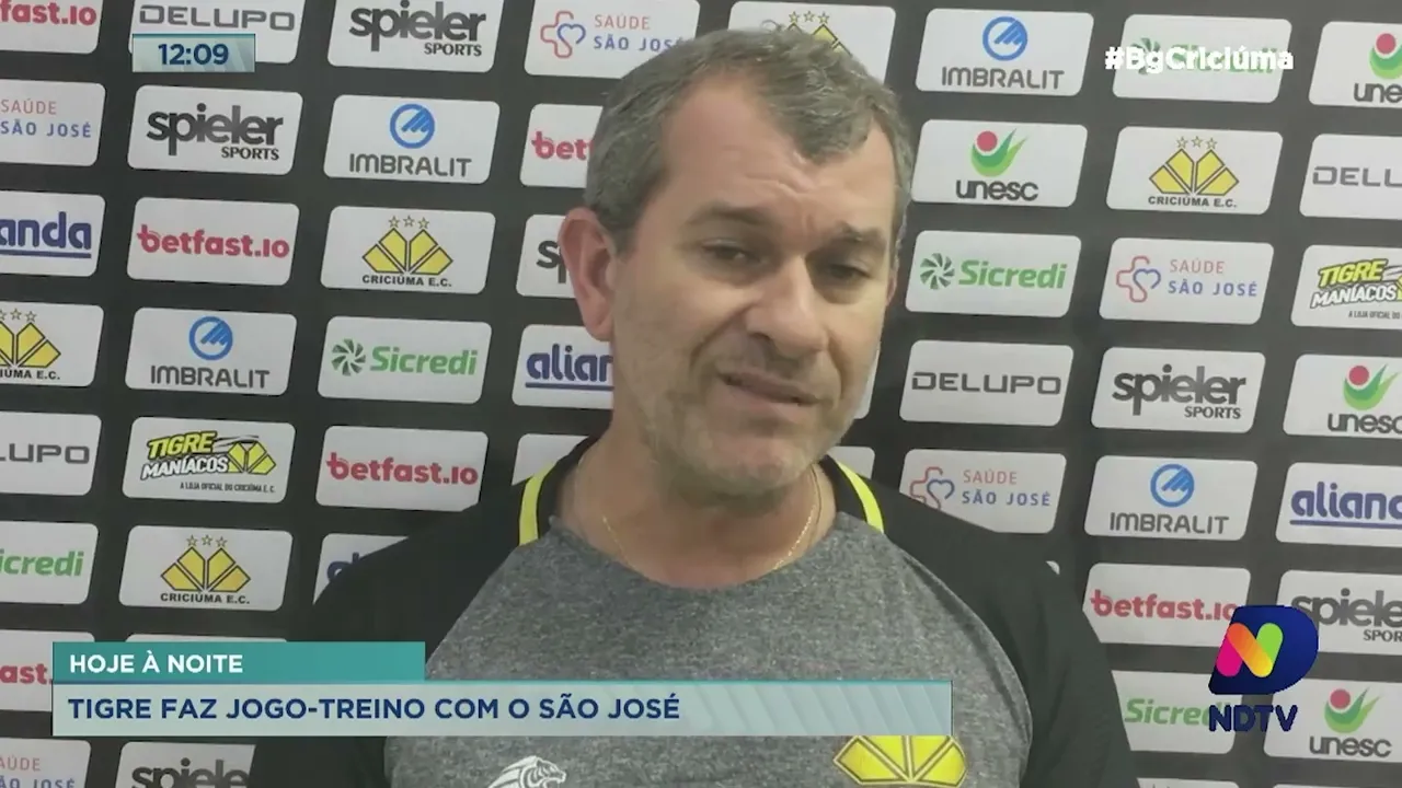 Claudio Tencanti analisa momento do Criciúma na preparação para Série B