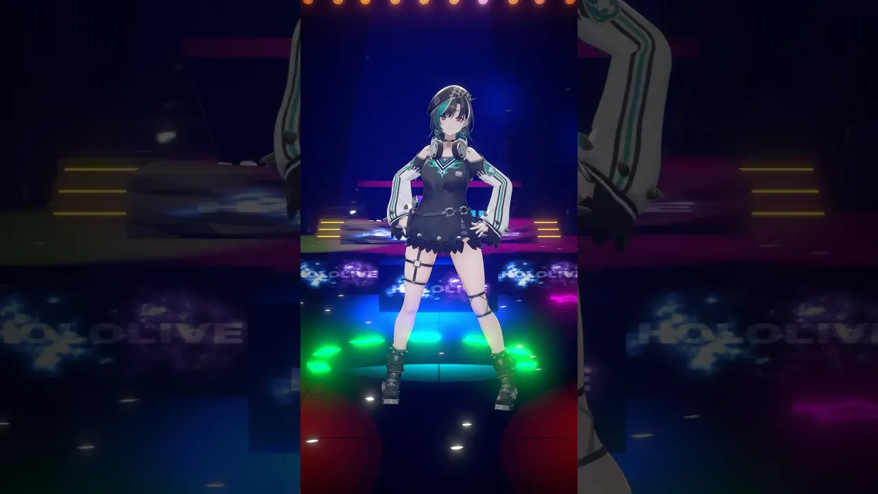 練習シーン 30%でルカルカ★ナイトフィーバー #踊ってみた #shorts #ホロライブ 【輪堂千速/#hololivedev_is 】