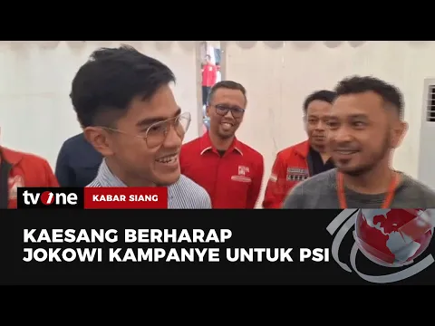 Kaesang Berharap Presiden Jokowi Berkampanye untuk PSI