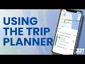 How To Use The 321Transit Trip Planner