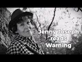 Download Lagu JENNY JOSEPH reads \