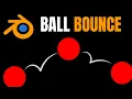 Create Animation of Bouncing - Ball Blender 5 2