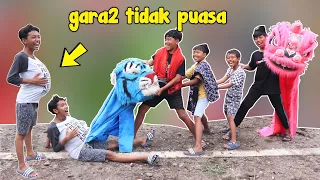 S1 PERUT IRUL MEMBESAR ISINYA BARONGAN BARONGSAI DAN BANTENGAN GARA2 TIDAK PUASA MAKAN