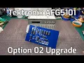 Tektronix AFG5101 Function Generator Option 02 Upgrade