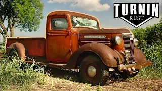 Oddly Satisfying 1937 GMC T14B Truck Rescue Repair Turnin Rust