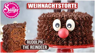 Zimtsterntorte / Weihnachtstorte / Zwetschgen-Zimt-Torte / Pflaumentorte / ohne Gelatine. 