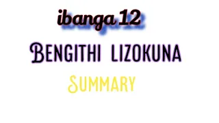 bengithi lizokuna umbuzo omude