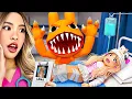 We Worked The NIGHT SHIFT In ROBLOX ANIMAL HOSPITAL