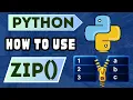 Learn Python zip in 5 mins