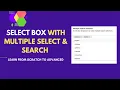 Select box with Search Option Select box with Multiple Selection Chosen Plugin jQuery