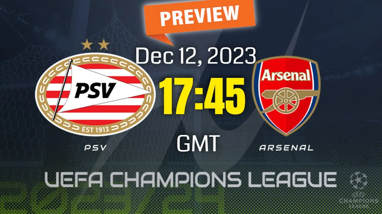 Champions League | PSV Eindhoven vs. Arsenal - prediction ...