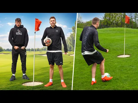 Video Thumbnail: CAN WE BEAT THE WORLD'S BEST FOOTGOLF PLAYER?