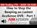 Download Lagu How to Stop Beeping on Hikvision AcuSense DVR Turn Off Audio Audible Beep Warning 2020 2021 Version