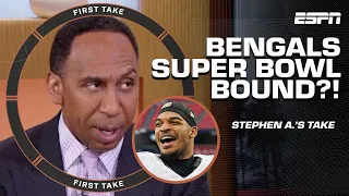Stephen A. names Ja'Marr Chase a possible TOP-3️⃣ RECEIVER OF ALL TIME 📈 | First Take