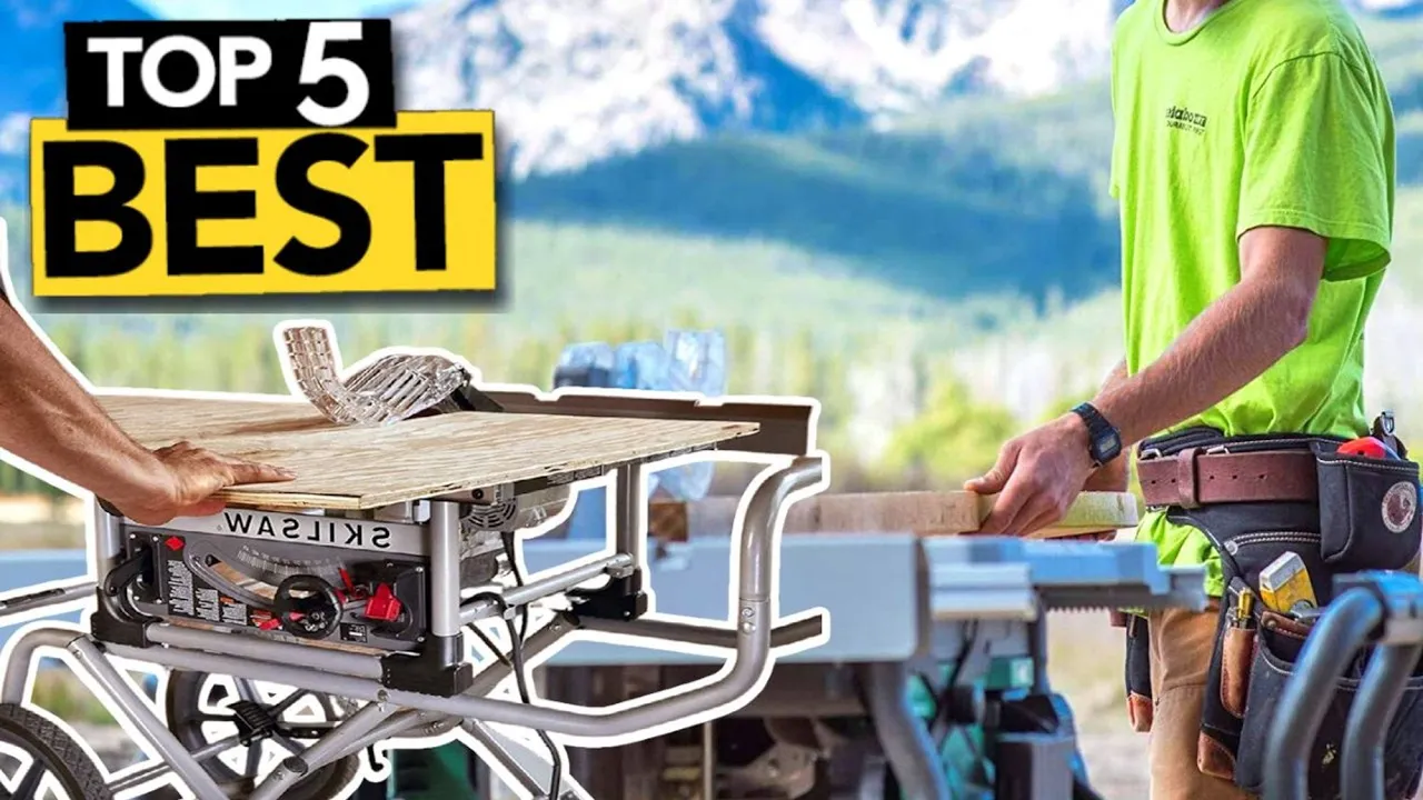 TOP 5 Best Jobsite Table Saw [ 2023 Buyer's Guide ]