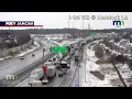 MN weather Commute slowed by slick roads crashes