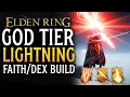 Elden Ring GOD TIER Lightning Build Guide INSANE DAMAGE