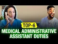 What Does A Medical Administrative Assistant Do