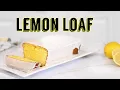 How to Make LEMON LOAF CAKE using a BOX CAKE MIX simple hacks Starbucks inspired Recipe