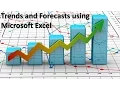 Forecasting in Excel and Trends Functions