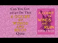 A WINGS AND RUIN Quiz Can you get