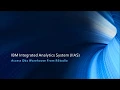 Connect to Db2 Warehouse from RStudio using IIAS Console