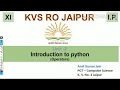 Unit-2 Introduction to Python - Operators