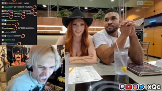 xQc gets exposed by Amouranth live on stream