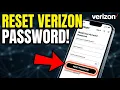 How to Reset Your Verizon Account Password - Step By Step