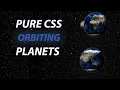 3D Planets Orbit Effect Using HTML and CSS grapdroad
