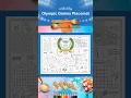 Free Printable Olympic Games Activity Sheet Fun Coloring Page