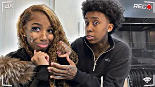 saying im sorry u0026 flinching hard prank fianc e cute reaction 