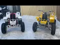Difference between a j-arm 1987 Banshee to a a-arm 2006 Banshee