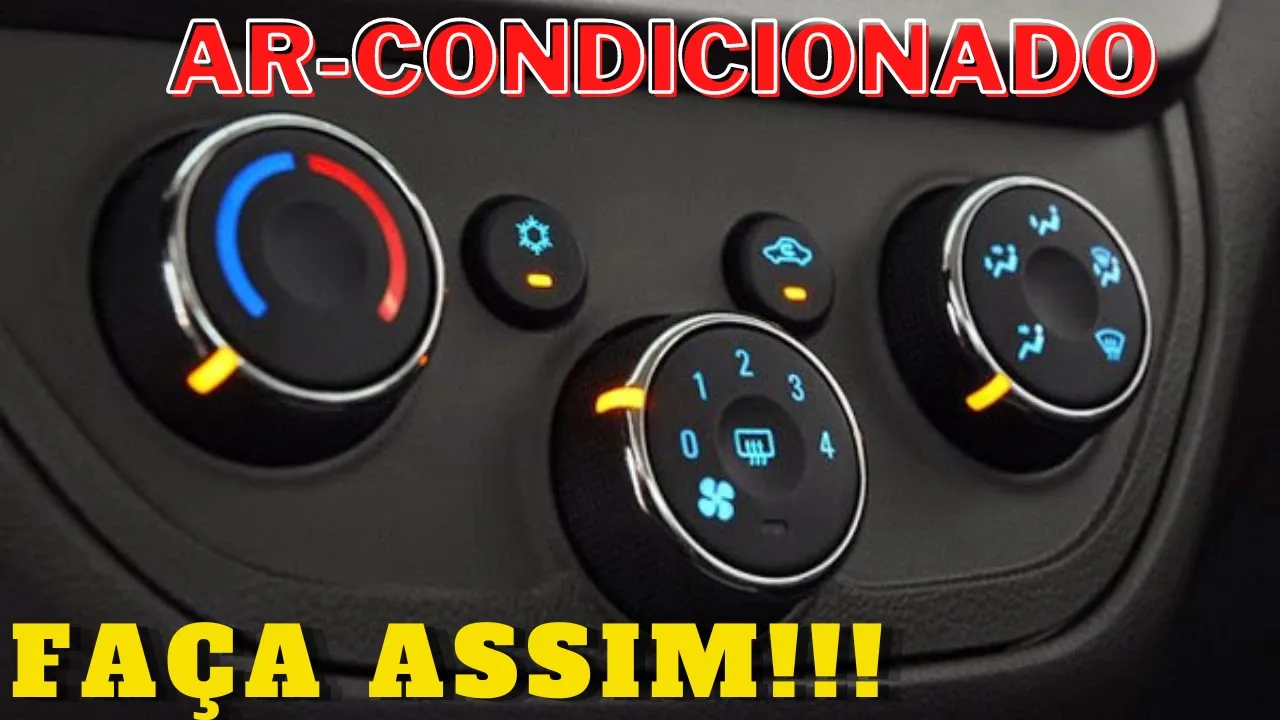Como Usar o AR CONDICIONADO de Maneira EFICIENTE!