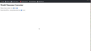Cloud Computing timezone converter