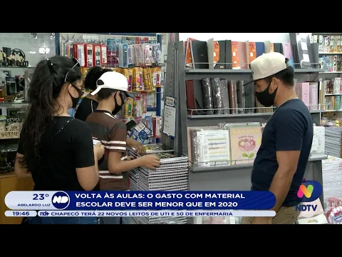 Gasto com material escolar para volta às aulas deve ser menor que em 2020