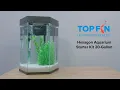 Top Fin Hexagon Starter Kit Setup 20-Gal YouTube