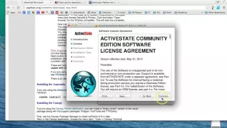 Downloading VPython
