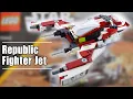 Republic FIGHTER JET - LEGO 75342 Alternate Build Free PDF Instructions