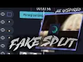 Smooth Fake Split Transitions Shake - Alight Motion Tutorial