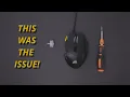 How to Fix a Broken Scroll Wheel Corsair Scimitar Pro 2021
