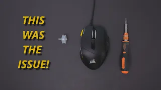 How to Fix a Broken Scroll Wheel Corsair Scimitar Pro 2021